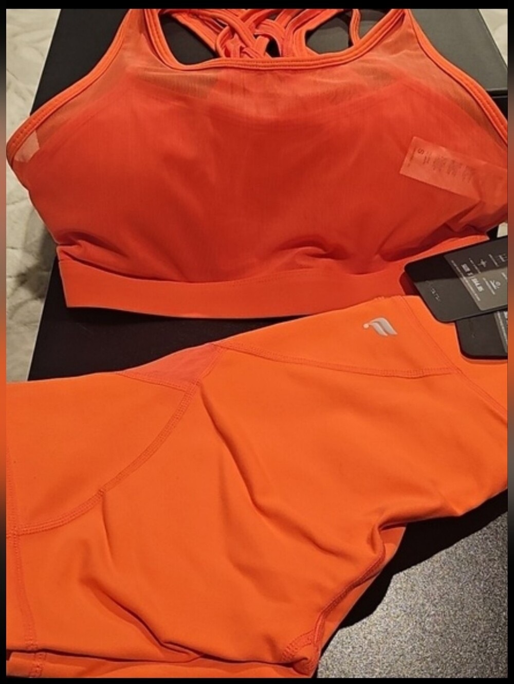 NWT Fabletics 2 piece coral outfit - Picture 2 of 11